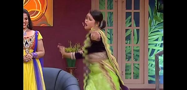  Mallu Serial Actress  Chandana Mazha Actress Megna Hot Dance